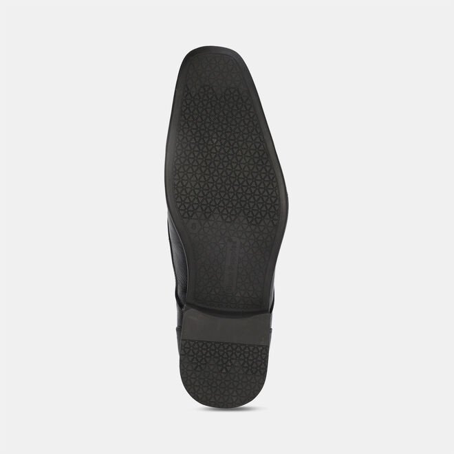 Hush Puppies Black Derby Formal Shoes For Men - Image 3